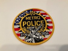 Commemorative 250th Anniv Nashville Davidson County police State Tennessee TN picture
