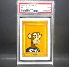 BORED APE G.A.S. Trading Card IRL BAYC 2811 picture