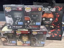 SCARE FAIR 2026 EXCLUSIVE FUNKO POP SET OF 5 With Tarman SCARE FAIR TOTE picture