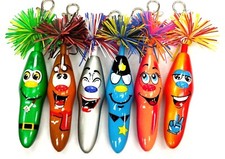 KOOKY KLICKERS KOLLECTIBLE BALL POINT PEN KREW 34 ALL 6 DILLON SELENA KEY CHAIN picture