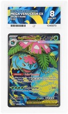 2025 Pokemon TCG Mega Venusaur EX Mega Evolution #155/132 Ace Grade 8 picture