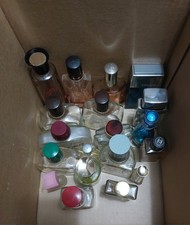 Vintage Empty Perfume Bottles Lot Of 19  picture