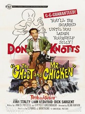 1966 Ghost Mr Chicken Don Knotts High Quality Fridge Magnet Metal 3x4 9255 picture