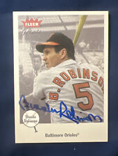Brooks Robinson Autograph 2002 Fleer Greats Signed Card picture
