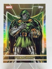Topps Marvel Neon 2026 Dr Doom Gold Foil /50 Doomsday picture