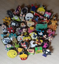 DISNEY PIN TRADING LOT 30, NO DUPLICATES,  All Unique/Different TRADABLE picture