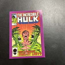 11d The Incredible Hulk Marvel 2003  Topps #57 Issue 313 1986 Comic Book Cover picture