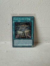 YUGIOH RAGGED RECORDS OF RITES SUPER RARE 1ST NM CORI-EN062 picture