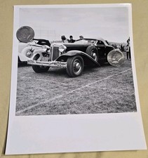 Vintage 1932 Chrysler Le Baron Roadster 8x10 B&W Photograph Richard Dickinson picture