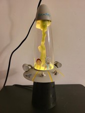 Super Rare Rick and Morty Space Ship Lava Lamp WORKS picture