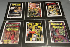 Lot of 6 NEW PS Artbooks Weird Horrors/Tales Strange Facimile w Framed Artprints picture
