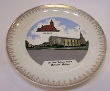 Vintage 1980's St Paul Lutheran Church Millington MI Michigan 10.25