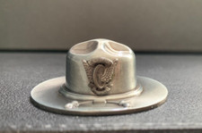 California Highway Patrol, campaign hat keychain, CHP, trooper hat picture