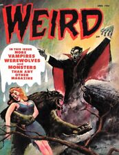 WEIRD #2 April 1966 FACSIMILE *NEW 2022 edition* of the second EERIE PUBLICATION picture