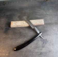Antique 1900s Wester Bros No. 16 Straight Razor German Solingen Anchor Celluloid picture