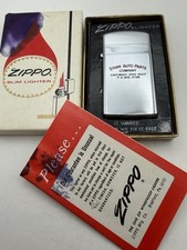 Advertising 1973 Starr Auto Parts HP Chrome Slim Vintage Zippo Lighter NEW B59 picture