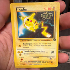 Wizards 1999 Pokémon The First Movie Promo Pikachu #4 English Ken Sugimori picture