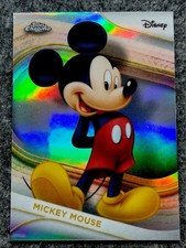 2025 Topps Chrome Disney Mickey Mouse Refractor #1 picture