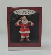 Hallmark Keepsake 1995 Refreshing Gift Coca Cola Santa Claus picture