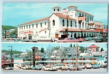 Sonora California Postcard Inn Victoria Hotel Argonaut Exterior Building c1960 picture