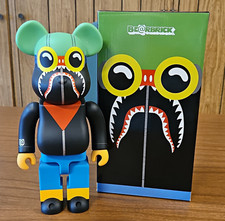Medicom Toy BE@RBRICK A Bathing Ape x Hebru Brantley Social Status Flyboy Shark picture