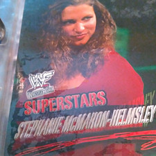 Fleer 2001 WWF WrestleMania Superstars #24 Stephanie McMahon-Helmsley picture