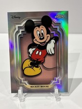 2024 Topps Chrome Disney Mickey Mouse Refractor SP #1 READ MICKEY AND FRIENDS picture