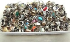 Vintage Estate Modern Costume Jewelry Lots Wear Repair Craft Silver Plated picture
