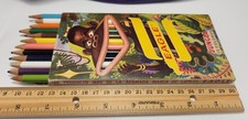 Vintage 1950s-60s Eagle Jungla No 478 12 Colored Pencils Mexico Illustrated Box picture
