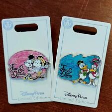 *2 Fine & Dandy Pin Set* Disney Parks 2020/2021 Mickey Minnie Donald Daisy Duck picture