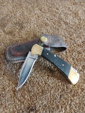 π₯ RARE 1972 Buck 112 Micarta Inverted 2 Line Tang Stamp First Generation picture