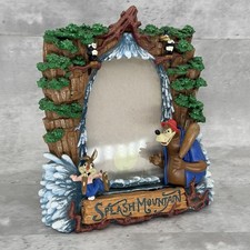 Vtg Disney Splash Mountain Resin 3D Picture Frame Brer Rabbit & Bear Retired HTF picture