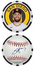 ERIC HOSMER - SAN DIEGO PADRES - POKER CHIP - GOLF BALL MARKER **SIGNED** picture