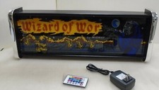 Wizard of Wor Light Up LED Arcade Marquee light box sign picture