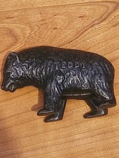 Vintage Cast Iron Teddy Bear picture