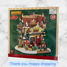 Lemax Santa's Wonderland Village The Eggnog Lounge 2026 Christmas Village #65567 picture