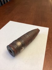 WWII WW2 US Military 40mm  Trench Art Paperweight  Vintage picture