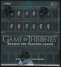 2017 Rittenhouse Game of Thrones (Season 6/Six) Trading Cards SEALED HOBBY BOX picture