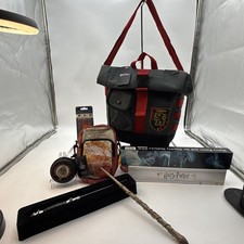 Bioworld Harry Potter Messenger Bag Gryffindor Wizarding World Wand Bag Lot picture