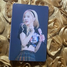 Rose Daily BLACKPINK KPOP Girl Photo Goddess Card Preppy Plaid picture