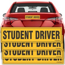 Student Driver Magnet for Car Large 12