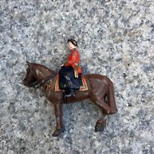 Britain LTD Queen Elizabeth II horse figurine. Missing One Arm/Feather On Hat picture