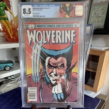 Marvel Wolverine Limited Series #1 (1982) CGC 8.5 Newsstand Variant picture