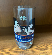Hershey's Milk Chocolate Kisses Advertising Glass Tumbler