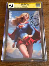 ACTION COMICS #1057 CGC SS 9.8 WILL JACK REMARK SKETCH SUPERGIRL VIRGIN VARIANT picture