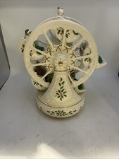 Vintage Lenox Holiday Ferris Wheel Centerpiece (Musical) - Complete - No Box picture