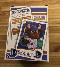 Bull City Wool E. Bull Durham Bulls Baseball Bobblehead Original Unopened picture