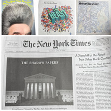 The New York Times Newspaper April 19 2026 SUNDAY Complete Print Paper UNREAD picture