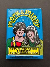 Vintage 1978 Topps MORK AND MINDY Sealed wax Pack Trading Cards picture