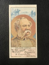 N377 1890 Ellis & Co. Generals of the Civil War Gen. Wade Hampton picture
